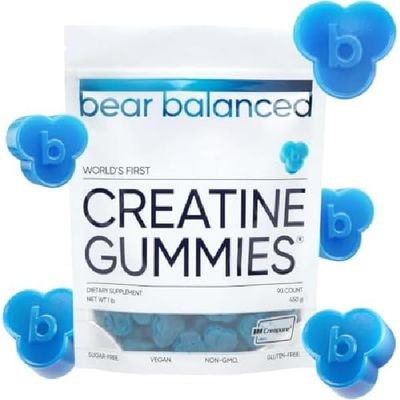 Bear Balanced, Creatine Gummies, 90 Count