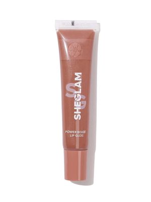 SHEGLAM Power Bouquet Lip Gloss Shiny Tinted Moisturizing Plumping Non-Sticky Lip Oil Repairing Camelia Extract Lip Care-Sunny Sands