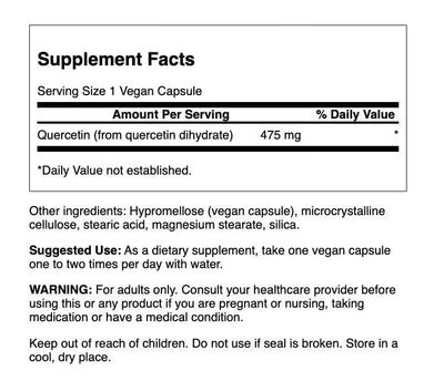 Swanson High Potency Quercetin - (60 Veggie Capsules)