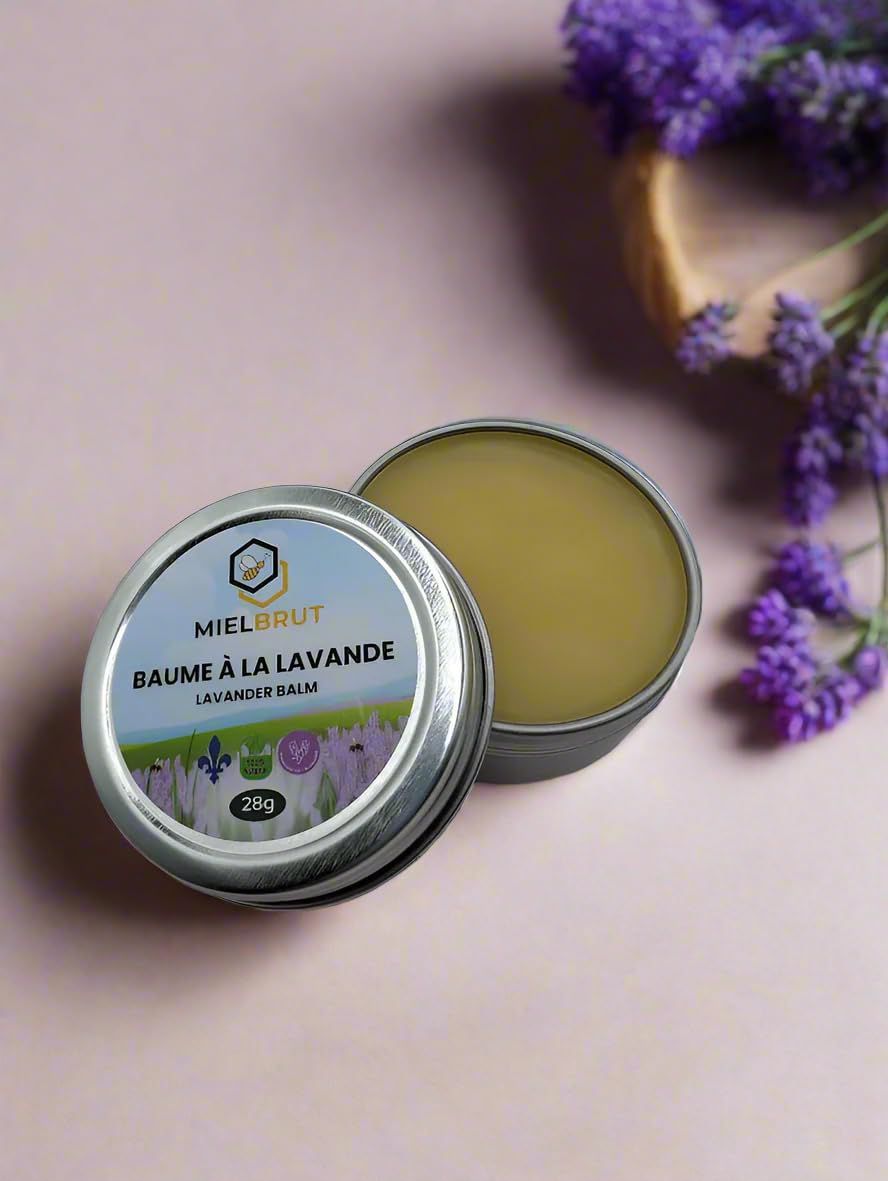 Beeswax balm - lavender scent lip and skin balm nourishing and hydrating