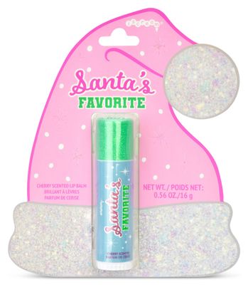 iscream Santa&#39;s Favorite Cherry Scented Holiday Lip Balm