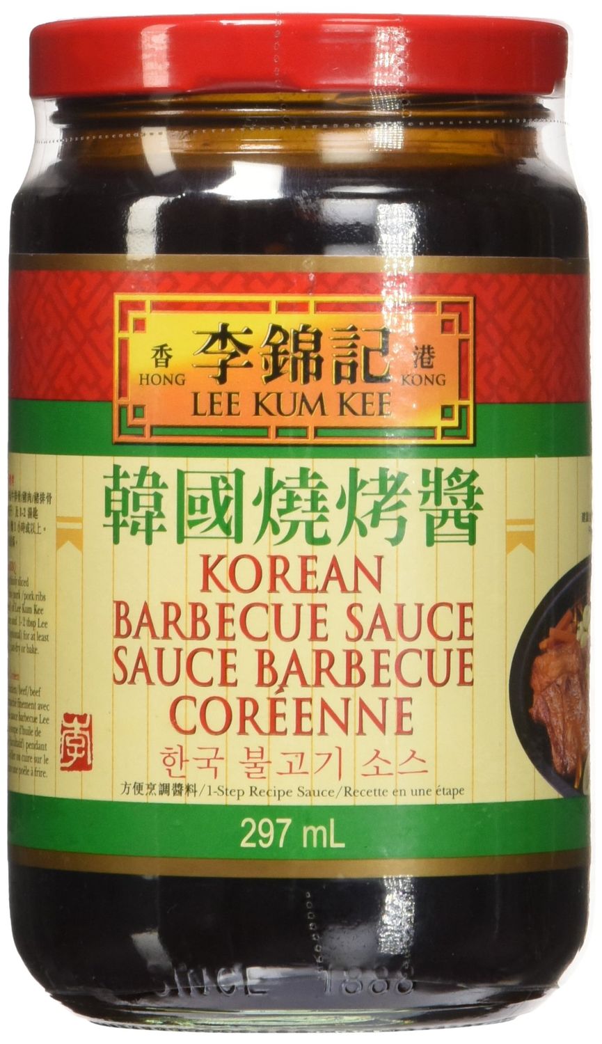 LEE KUM KEE Korean BBQ Sauce, 297 ML