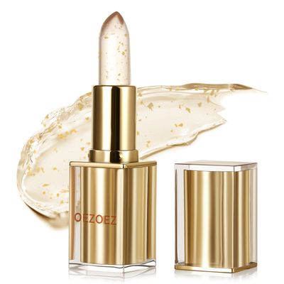 Oezoez Transferproof Color-Changing LipstickColor Changing Lipstick Gold Foil For WomenMoisturizing Glossy Shine Lip GlossDeep Nourishment Moisturizing And Shiny1Pcs