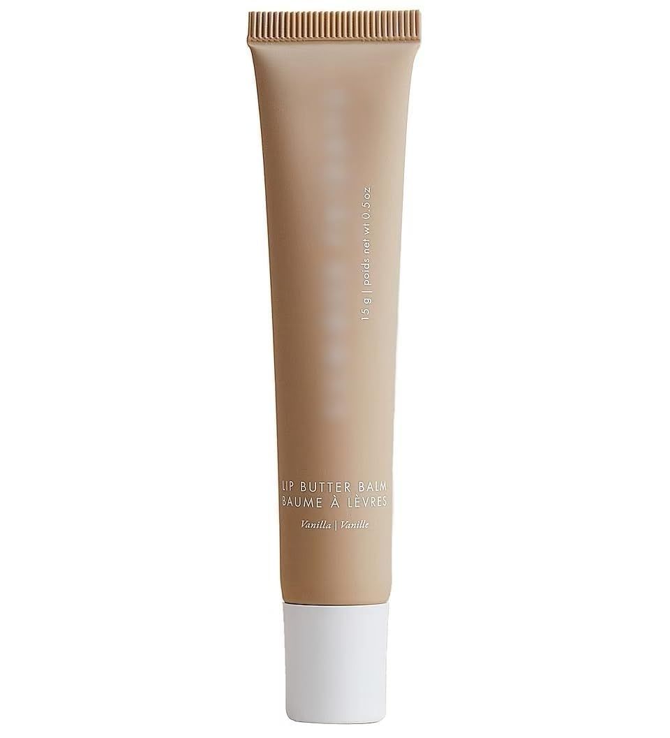 Summer Ferenity Lip Butter Balm - Ultra-Hydrating, Conditioning Lip Mask and Lip Balm for Instant Moisture, Shine and Hydration - Sheer-Tinted, Soothing Lip Care - Vanilla (0.5 Oz)