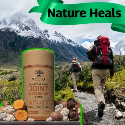 Indian Curcumin: Joint Recovery | Turmeric, Tamarind Seeds, Boswellia and Black Pepper Extracts | Biodegradable BPA-Free Bottle | 30 Capsules | MAHA | Dietary Supplement