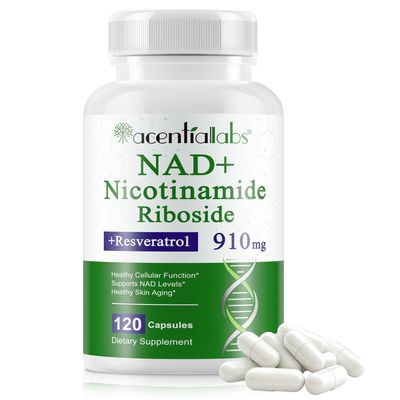 NIFEISHI NAD Supplement, Nicotinamide Riboside, NAD 910MG Liposomal Supplements for Women &amp; Men, NAD Supplement for Anti Aging and Cell Regeneration -120 Capsules