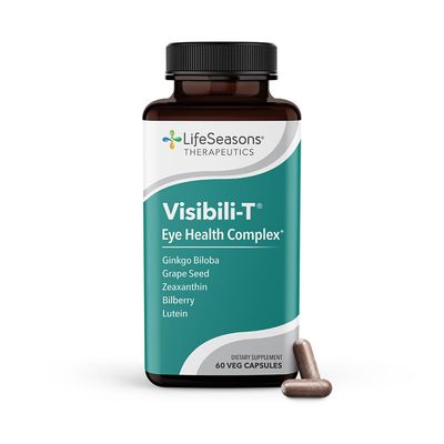 Visibili-T - Vitamin Supplement for Eye Health &amp; Vision Support - Carrot Root, Chromium, Bilberry, Ginkgo Biloba, Grape Seed Extract, Lycopene, Vitamin A, Lutein &amp; Zeaxanthin - 60 Capsules
