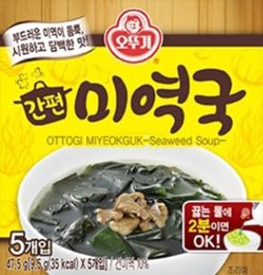 OTTOGI Miyeokguk Seaweed / 9.5g x 5ea / (1pack)