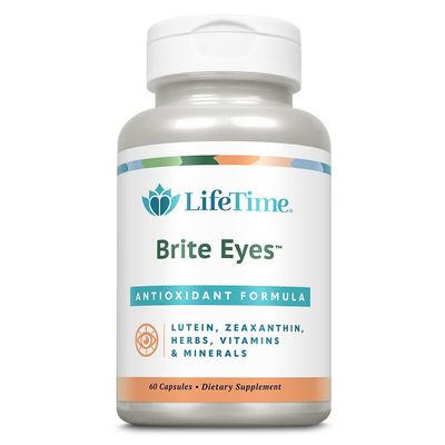 LIFETIME Brite Eyes Antioxidant Formula | Supports Dry Eyes, Vision &amp; Eye Health | with Lutein, Zeaxanthin, Bilberry, Vitamin A &amp; C | 30 Servings