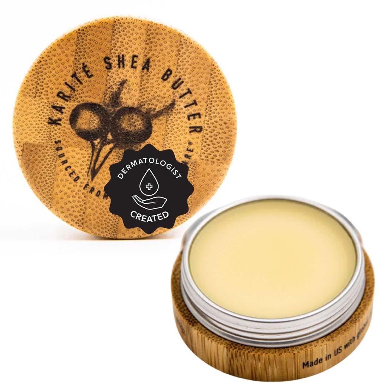 Karit Baume Lvres Nourishing Lip Balm - Intense Lip Moisturizer for Dry Lips, Shea Butter, Organic Jojoba &amp; Rosehip Oil Blend, Dermatologist-Formulated &amp; Approved, Cruelty-Free &amp; Hypoallergenic