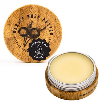 Karit Baume Lvres Nourishing Lip Balm - Intense Lip Moisturizer for Dry Lips, Shea Butter, Organic Jojoba &amp; Rosehip Oil Blend, Dermatologist-Formulated &amp; Approved, Cruelty-Free &amp; Hypoallergenic