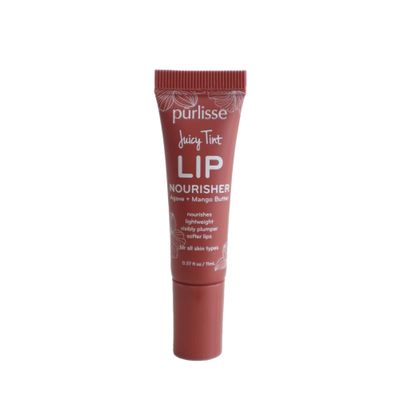 prlisse Juicy Tint Moisturizing Tinted Lip Balm for Women - Hydrating Lip Treatment for Dry Cracked Lips - Enriched with Shea Butter &amp; Jojoba Oil for Plumper Soft Lips - Nude Shine (.38 oz)