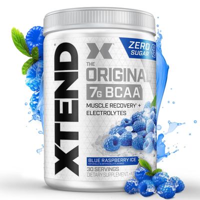 Xtend XTEND Original BCAA Powder 7g BCAA and 2.5g L-Glutamine, Sugar Free Post Workout Muscle Recovery Drink with Amino Acids for Men &amp; Women, 30 Servings