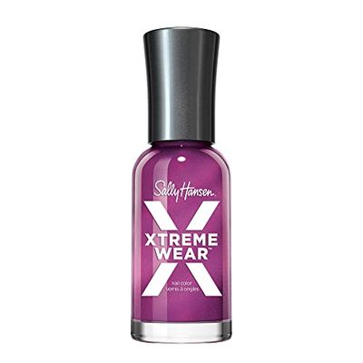 Sally Hansen Xtreme Wear Nail Polish, Streak-Free, Shiny Finish, Long-Lasting Nail Color, Berry Bright, 0.12 fl oz
