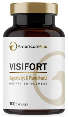 Visifort Eye Vitamins with Lutein &amp; Zeaxanthin for Eye Health and Macular Health; 100 Capsules