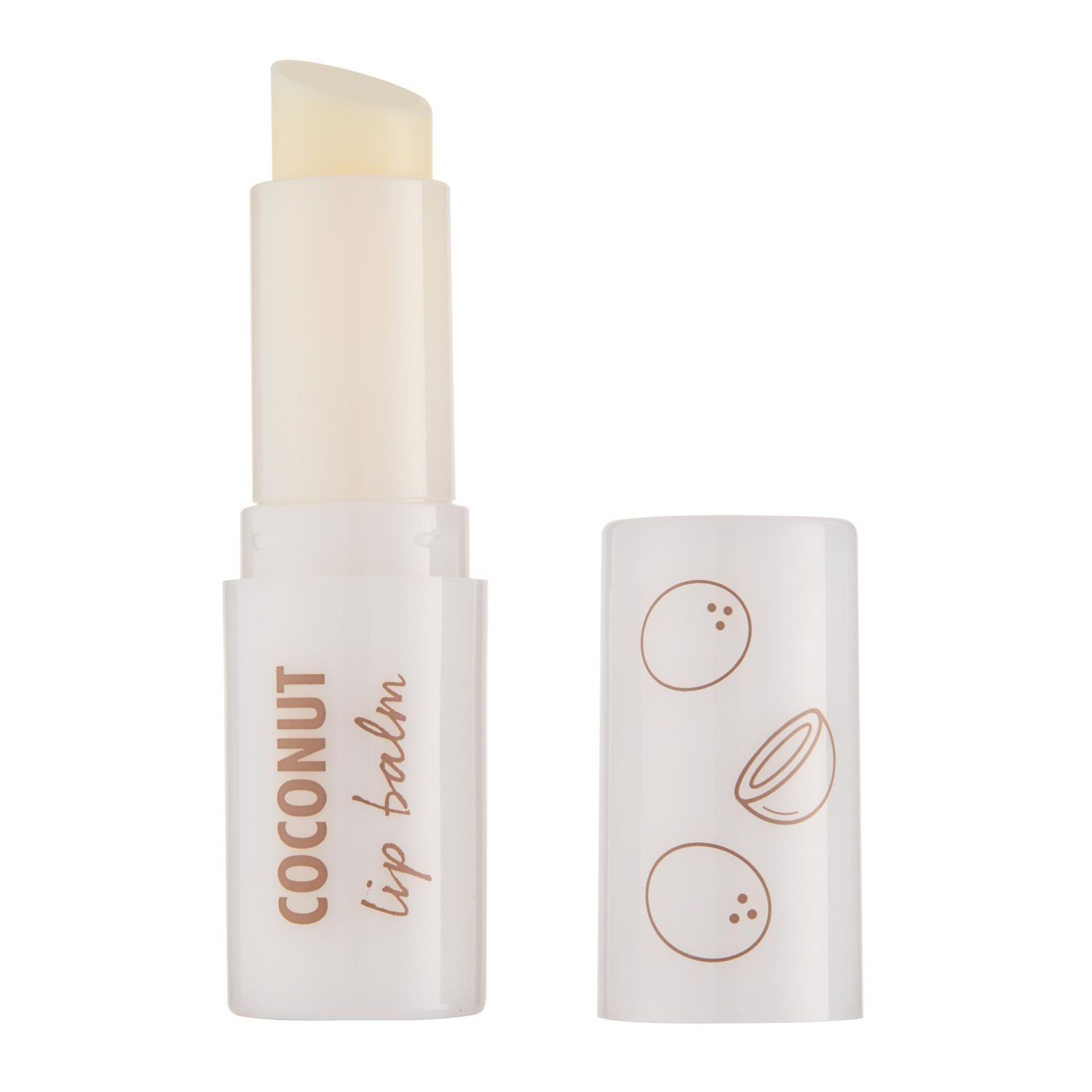 ColourPop Lip Balm - Hydrating Lip Balm with Coconut Oil, Shea Butter &amp; Vitamin E - Moisturizing Lip Care to Nourish and Heal Chapped Lips - Coconut (0.12 oz)