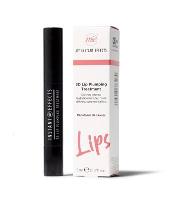 My Instant Effects 3D Lip Plumping Treatment - Clear Lip Enhancer - Plumper Lips In Seconds - Hydrating Formula Boosts Volume Without Irritation - Lasting Effects On Natural Color And Shape - 0.17 Oz