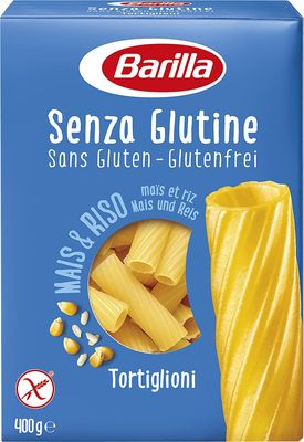 Tortiglioni Barilla Pasta Gluten Free 400g