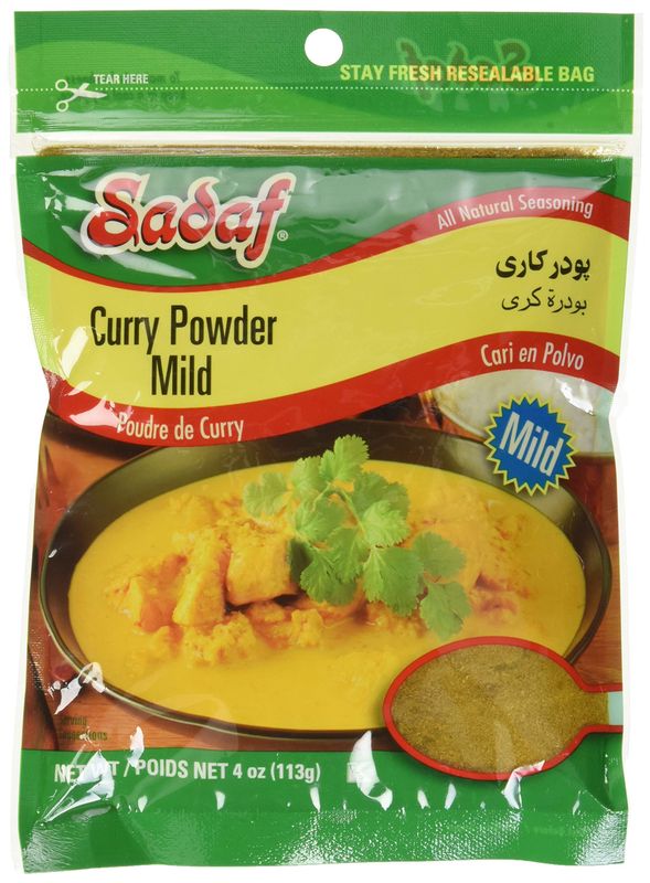 SADAF Mild Curry Powder, 4 OZ