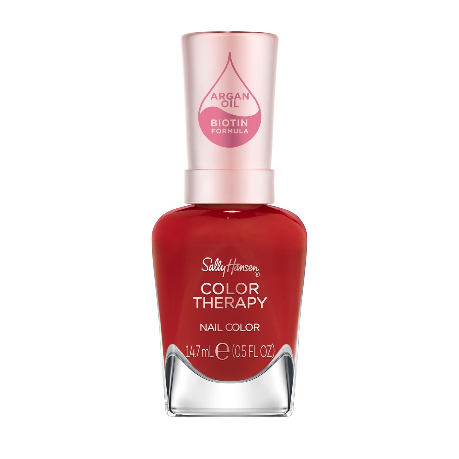 Sally Hansen Color Therapy, Yes You Can, Argan Oil, Long Lasting, Healthy Nails, Red Nail Polish