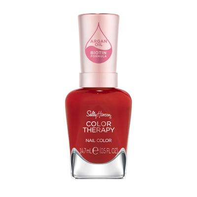 Sally Hansen Color Therapy, Yes You Can, Argan Oil, Long Lasting, Healthy Nails, Red Nail Polish