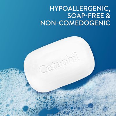 Cetaphil Gentle Cleansing Bar for Dry/Sensitive Skin 4.50 oz (Pack of 12)