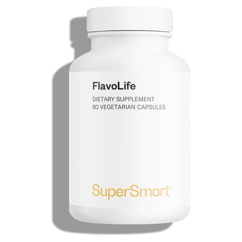 Supersmart FlavoLife (Flavonoid Complex Supplement) - with Luteolin, Myricetin, Fisetin, Rutin, Quercetin, EGCG, Apigenin, Hesperidin | Non-GMO &amp; Gluten Free - 60 Vegetarian Capsules