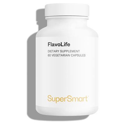 Supersmart FlavoLife (Flavonoid Complex Supplement) - with Luteolin, Myricetin, Fisetin, Rutin, Quercetin, EGCG, Apigenin, Hesperidin | Non-GMO &amp; Gluten Free - 60 Vegetarian Capsules