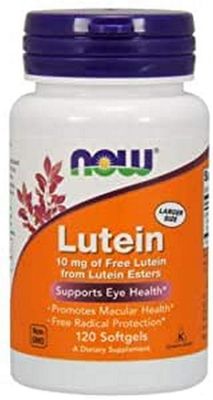 Now Foods Lutein Esters, 120 Sgels 10 mg (Pack of 2)