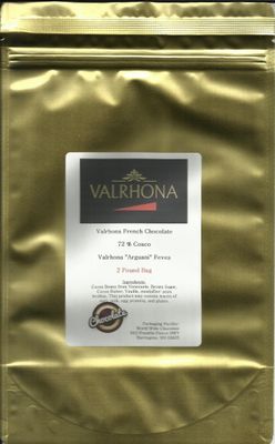 Valrhona Chocolate Araguani 72 Feves - 2 lb