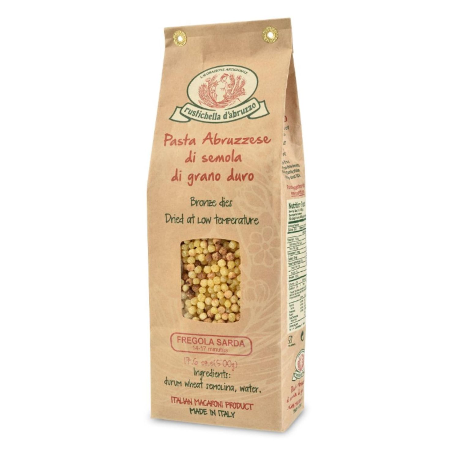 Rustichella D&#39; Abruzzo Fregola Sarda 17.5 oz.