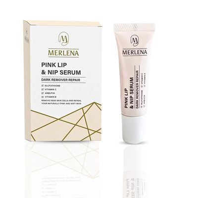LipxMerlena | Multipurpose Lip &amp; Skin Serum | Lightweight Gel with Vitamin | for Dry or Dull Areas, 8g