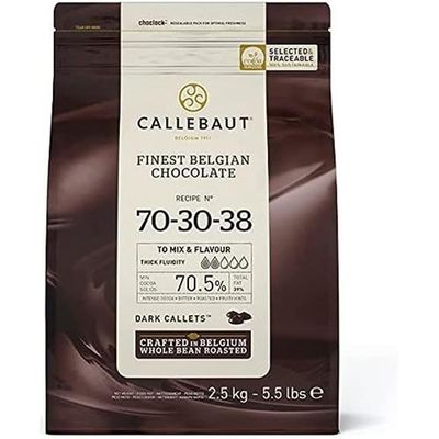 Belgian Dark Chocolate Baking Block - 70.4 - 11 lb block