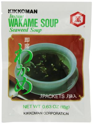 Kikkoman Instant Soup, Wakame Seaweed, 0.63 Ounce