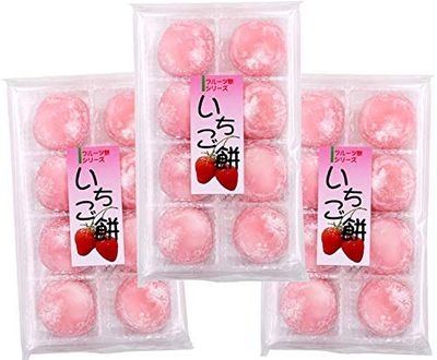 Fruits Mochi Daifuku Ichigo 7.4oz/210g (3pack)