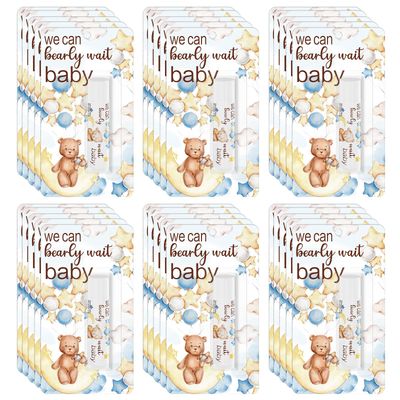 30 Pack Bear Baby Shower Bulk Lip Balms Games Prizes Party Gifts for Guests Friends Colleagues Gender Reveal Favors Decorations Souvenirs Baby Gift Bags Stuffers(Bear)