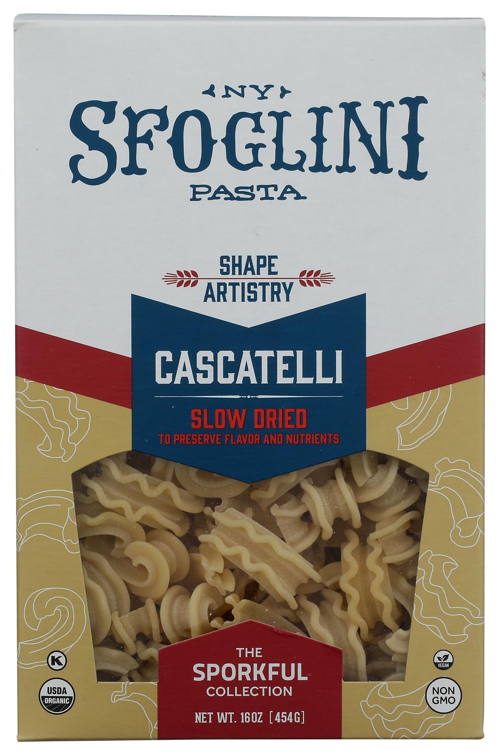 SFOGLINI Cascatelli Pasta, 16 OZ