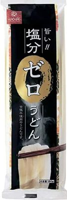 Hakubaku No Salt Udon Noodle (Wheat noodle), 6.3 oz - 4 pack. Premium Salt-free Udon Noodles Product of Japan