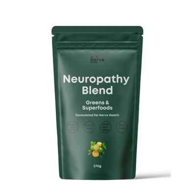 The Nerve Brand Neuropathy Superfood Blend Greens Powder for Peripheral Neuropathy with 600mg of R Alpha Lipoic Acid