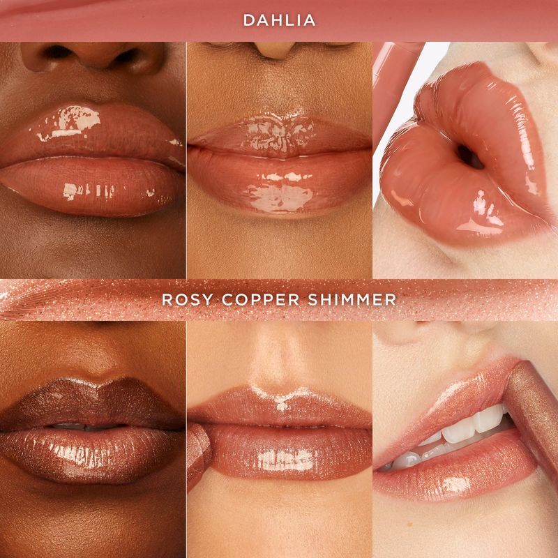 tarte maracuja juicy lip plump bestsellers duo - dahlia &amp; rosy copper shimmer glass - full size