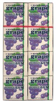 Marukawa - Eight Pack Grape Bubble Gum