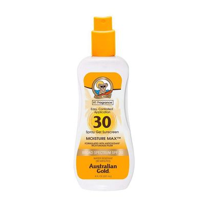 Australian Gold SPF30 Spray Gel Ultimate Hydration 8 Ounce (Pack of 2)