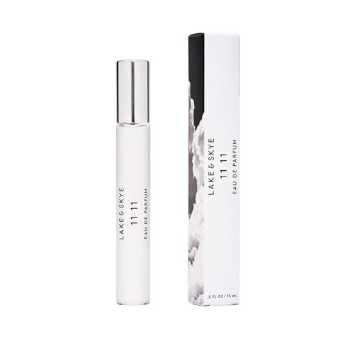 Lake &amp; Skye 11 11 Eau de Parfum Travel Spray, Long Lasting Fragrance, 0.5 fl oz (15 ml) - Sheer &amp; Uplifting Scent