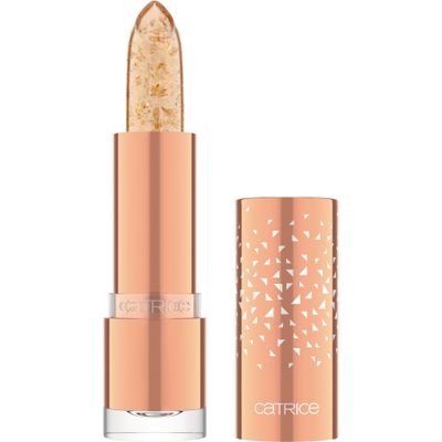 Catrice | Glam In Gold Glow Lip Balm (010 | In A Gold Rush) | pH-Reacting, Color-Changing | Hydrating, Glittery Glow | Vegan &amp; Cruelty Free