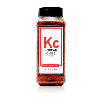 Spiceology - Korean Chili Flake - Gochugaru Red Chile Flakes - 16 ounces
