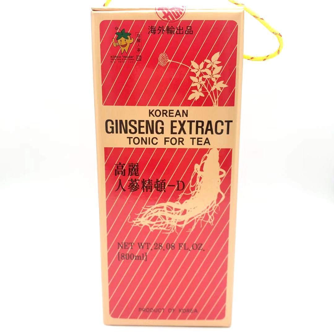 Korean Ginseng Extract Tonic For Tea with Root 28.08 Oz (800ml)
