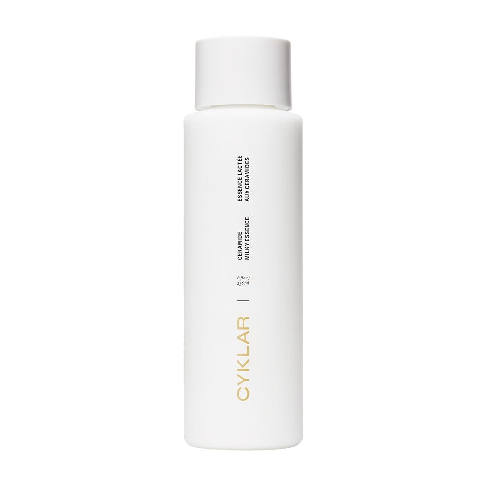 CYKLAR Ceramide Milky Essence - Unscented Body Lotion for Dry, Sensitive Skin - Lightweight Hydrating Ceramide Moisturizer for Skin Barrier with Polyglutamic Acid &amp; Hydroxyethyl Urea - 8 fl oz