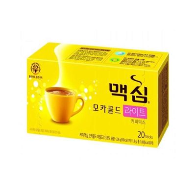 Korean Maxim Moca Gold Light Instant Coffee Mix 20 Stick 11.8g X 20T