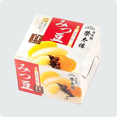 Mitsumame From A Japanese Sweets Shop White Honey 8.8oz 2pcs Japanese Sweets Eitaro Ninjapo