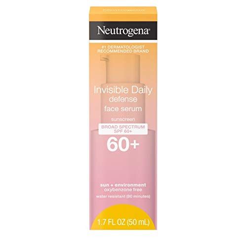 Neutrogena Invisible Daily Defense Face Serum with Broad Spectrum SPF 60, 1.7 fl. oz 1 ea (Pack of 3) Product Name